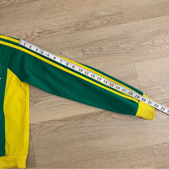 Adidas Woman’s Brazil Soccer 1974 World Cup Full Zip Track Top - Small - 2010 - Picture 13 of 13